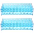 thumbnail image 1 of MasteelfCA 2pcs Plastic Test Tube Rack Test Tube Holder Centrifuge Tube Storage Holder 50-slots, 1 of 8