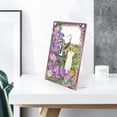 thumbnail image 7 of DIY Diamond Painting Frame Kit Purple Floral Rhinestone Frame Handcrafted for Perfect Home Decor, Desk Accents, and Gifts, 7 of 7