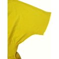 thumbnail image 2 of Womens Spring Summer Romper V‑Neck Bat Sleeve High Waist Casual Short One Piece Jumpsuit Alternative Yellow XL, 2 of 6