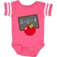 thumbnail image 3 of Inktastic Chalkboard and Apple School Boys or Girls Baby Bodysuit, 3 of 5