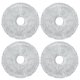thumbnail image 4 of Soft and Reusable Mop Cloths for LYNKBEY M20 Pro Robot Vacuum Protects Floors Highly Match the Original Equipment, 4 of 7