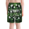 thumbnail image 3 of Cauagu Happy Easter Print Swim Trunks for Men,Youth Boys Swim Shorts Compression Liner Beach Shorts Boys' Swimming Shorts 7-20 Years Bathing Suit-Medium, 3 of 7