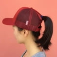 thumbnail image 3 of MesaSe Women Adjustable Baseball Cap Outdoor Summer Hats Mesh Net Trucker Hat, 3 of 3