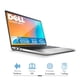 thumbnail image 2 of Combo Laptop Dell 15 Ryzen 5 8GB 512GB SSD 15.6" FHD Plata + Audífonos Bluetooth y Mochila, 2 of 4