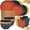 Autumn, variant on 32Pcs Wheat Straw Dinnerware Sets, Service for 8, Includes Plates & Bowls, Black Plastic, Microwave & Dishwasher Safe, Durable Party Tableware, Ideal for Valentine's Day