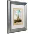 thumbnail image 2 of Trademark Fine Art "European Vacation II" Canvas Art by Color Bakery White Matte, Silver Frame, 2 of 4