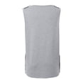 thumbnail image 4 of Womens Tank Top Women's Recovery Button Front Chemo Tank Cami Tops for Women Light Gray XS, 4 of 7