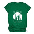 thumbnail image 2 of Nrmvnmi Mothers Baseball Tee Shirt for Women Short Sleeve Letter Printed Graphic Mom Gifts Tee Shirts Mothers Day Gifts, 2 of 5