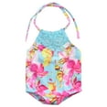 thumbnail image 5 of Sophia's - 18" Doll - Floral Print Lace Trim Bathing Suit & Popsicle Pool Float - Pink, 5 of 5