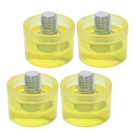 HOMEMAXS  4 Pcs Carving Mallet Flooring Hammer Rubber Delicate Material Replacement