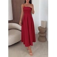 thumbnail image 7 of PRETTYGARDEN Cocktail Dresses for Women Spring Elegant Ruffle A Line Long Flowy Summer Formal Wedding Guest Maxi Dress, 7 of 7