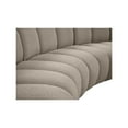 thumbnail image 6 of Meridian Furniture Infinity Brown Boucle Fabric 11pc. Modular Sectional, 6 of 11