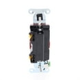 thumbnail image 2 of Hubbell 1221AL Almond Industrial Grade Single Pole Toggle Wall Light Switch 20A, 2 of 3