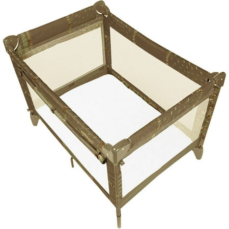Kushies Organic Jersey Fitted Play Pen Sheet, White
