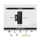 thumbnail image 4 of Lampara Arbotante Led 12w Para Pared Exterior Color Negro Luz Cálida 2700k Belug Negro, 4 of 4