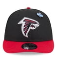thumbnail image 2 of Men's New Era  Black/Red Atlanta Falcons 2026 NFL Draft On Stage Pre-Curved 9FIFTY Snapback Hat, 2 of 6