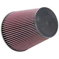 K&N Universal Clamp-On Air Filter: High Performance, Premium, Washable, Replacement Filter: Flange Diameter: 6 In, Filter Height: 8 In, Flange Length: 0.625 In, Shape: Round Tapered, RU-1044