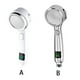 thumbnail image 5 of Inteprter Cabezal de ducha de baño, cabezal de pulverización de 20mm con aumento de presión de ahorro de agua ajustable de mano, suministros de cabezal Juegos de accesorios de baño No.02 Inteprter HA005313-02, 5 of 6