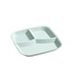 thumbnail image 2 of Platos divididos de 25 cm para cenas con pajita, reutilizables, para adultos y principiantes, 1 plato de cena Aestivo | Verde | AESTIVO, 2 of 8