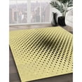 thumbnail image 2 of Ahgly Company Indoor Rectangle Patterned Sun Yellow Area Rugs, 7' x 9', 2 of 6