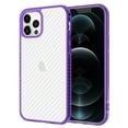 thumbnail image 1 of iPhone 12 and iPhone 12 Pro Case, Hard Plastic Translucent Matte Case, Durable Silicone Slim Thin Cover, Lightweight Shockproof Protector Case for Apple iPhone 12/ iPhone 12 Pro 6.1 Inch (Purple), 1 of 6