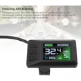thumbnail image 2 of LCD Display Meter, Real-time Data and Information, User-Friendly Design, Crystal Clear Display Electric Bike, Compatible and Versatile 24V 36V 48V, AB, 2 of 5