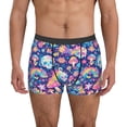 thumbnail image 2 of Bingfone mushroom Skull rainbow color Men's Underwear - Casual Stretch Boxer Briefs-XX-Large, 2 of 7