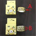 thumbnail image 4 of Nuevo Coreano BTS BT21 Serie Lindo Washi Cinta Conjunto De Enmascaramiento Diario Suministros Estacionarios Ventilador Regalo, 4 of 4