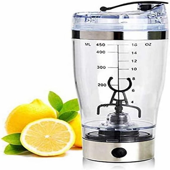 XKHHLH Electric Protein Shaker Bottle, Lockable Blender Shaker Bottles, BPA Free, USB Rechargeable Mixer Blender Cup for Protein Shakes