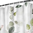thumbnail image 4 of Ensemble de Rideaux de Douche avec Encliquetage, Vigne de Feuille Verte Lvy (3) Rideaux de Douche Imperméables, Doublure de Douche, Rideau de Bain Chic Contemporain en Polyester, 72x72 Pouces, 4 of 4