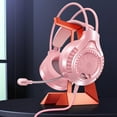 thumbnail image 3 of Auriculares para juegos Orejeras suaves con cancelación de ruido con luz USB 7.1 jinwen Auriculares para juegos, 3 of 8