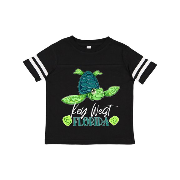 Inktastic Key West, Florida Happy Sea Turtle Boys or Girls Toddler T-Shirt