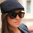 thumbnail image 1 of Zhuge Gorro de algodón ajustable para conducir, estilo taxista, estilo Gatsby, para hombre, para invierno, 1 of 4