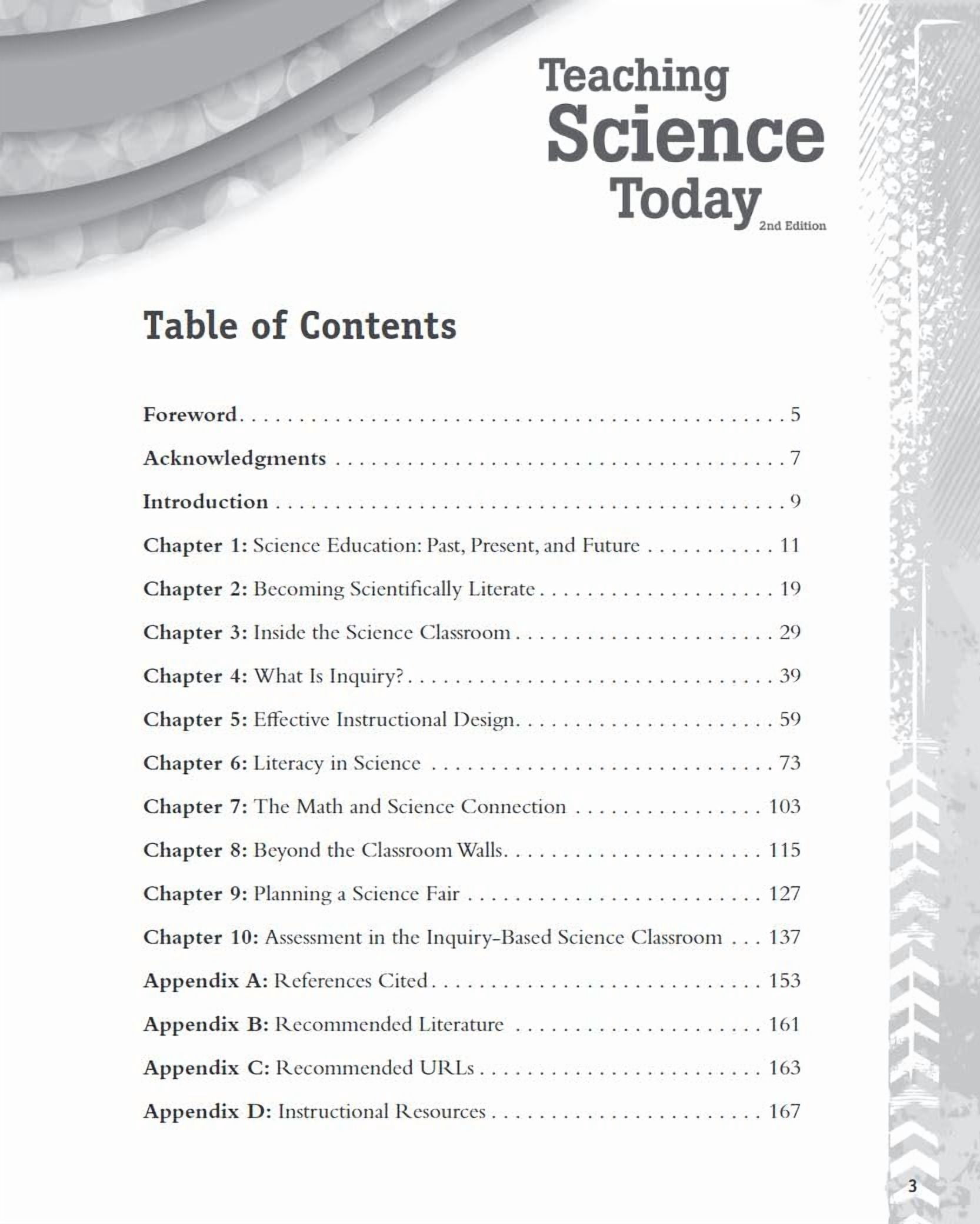 Effective Teaching in Today's Classroom Teaching Science Today, (Paperback)