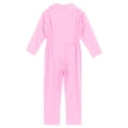 thumbnail image 5 of iixpin Kid Boys Coverall Jumpsuit Mechanic Boiler Suit Flightsuit Uniform Outfits Carnival Party Halloween Costume Pink 8, 5 of 6