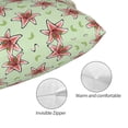 thumbnail image 3 of Yiaed Lilies Flowers Print Brushed Microfiber Envelope Pillowcases, Standard,Envelope Closure Pillow Cases(No pillow core)-16"x24", 3 of 6