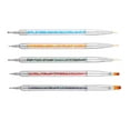 thumbnail image 1 of Becaristey 5 Pcs Stylo à Ongles Double Extrémité Stylo Gel Professionnel Strass Sequins 1Set, 1 of 6