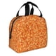thumbnail image 2 of Balery Orange Glitter Bolsa de Almuerzo Aislada – Caja de Almuerzo con Papel de Aluminio Grueso, Mantiene la Comida Fresca por 4 Horas, 2 of 8