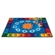 Carpets For Kids 9401 Journée Ensoleillée Apprendre et Jouer 4.42 Ft. x 5.83 Ft. Tapis Rectangle – image 2 sur 2