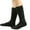 Black, variant on Women Fashion Long Socks Running Socks Solid Color Warm Stockings From The 1980S To 1990S, Super Long Tight Knit Pile Socks Dark Blue