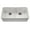 White, variant on Houzer Platus 32 in White Fireclay Apron Front Farmhouse 50/50 Double Bowl Kitchen Sink with Low Divider - PTD-6400 WH