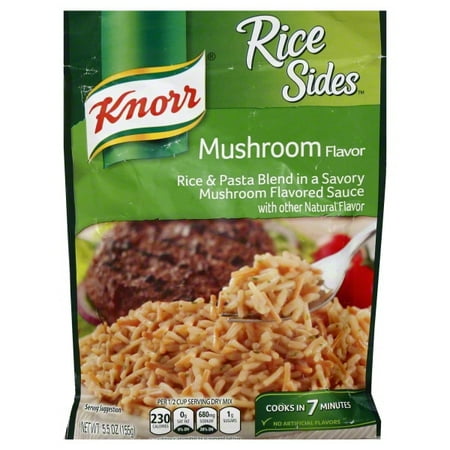 Knorr Rice Sides Dish Mushroom 5.5 oz - Walmart.com