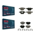thumbnail image 1 of CMX Front Rear Ceramic Brake Pads Kit for Car BMW 535i xDrive 535d ActiveHybrid 5 528i KCX-100009, 1 of 9