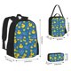 thumbnail image 2 of Balery Rubber Duck Mochila escolar 3 en 1 para niños: mochila resistente con lonchera térmica y estuche para lápices. Mochila escolar para niños y niñas., 2 of 7