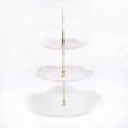 thumbnail image 4 of Kmbangi Creative Three Layers Cake Stand Party Wedding Snack Cupcake Plate, 4 of 9