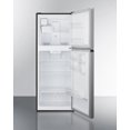 thumbnail image 3 of 24" Wide Top Mount Refrigerator-Freezer with Icemaker, white, 3 of 4