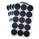 thumbnail image 1 of Fondos de silicona para vasos PixiDoodle, paquete de 60 (negros), 1 of 3