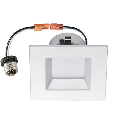 

Lumipro 5 ~6 R Series Square Retrofit LED Downlight 15W 5000K 120VAC Dimmable CRI>90 with E27 socket