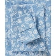 thumbnail image 1 of Floral Queen Sheets Soft Breathable Microfiber Vintage Printed Bed Sheet Set Deep Pocket Fitted Sheet Included Flower Pattern, 1 of 7