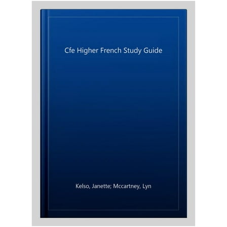 Cfe Higher French Study Guide